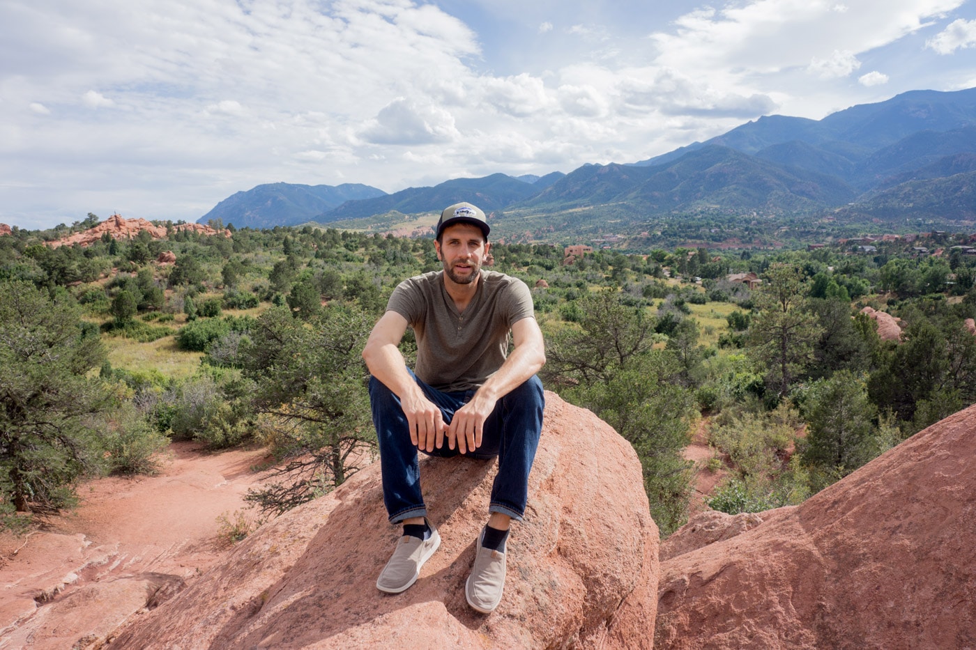 Pull-out eight at Garden of the Gods.