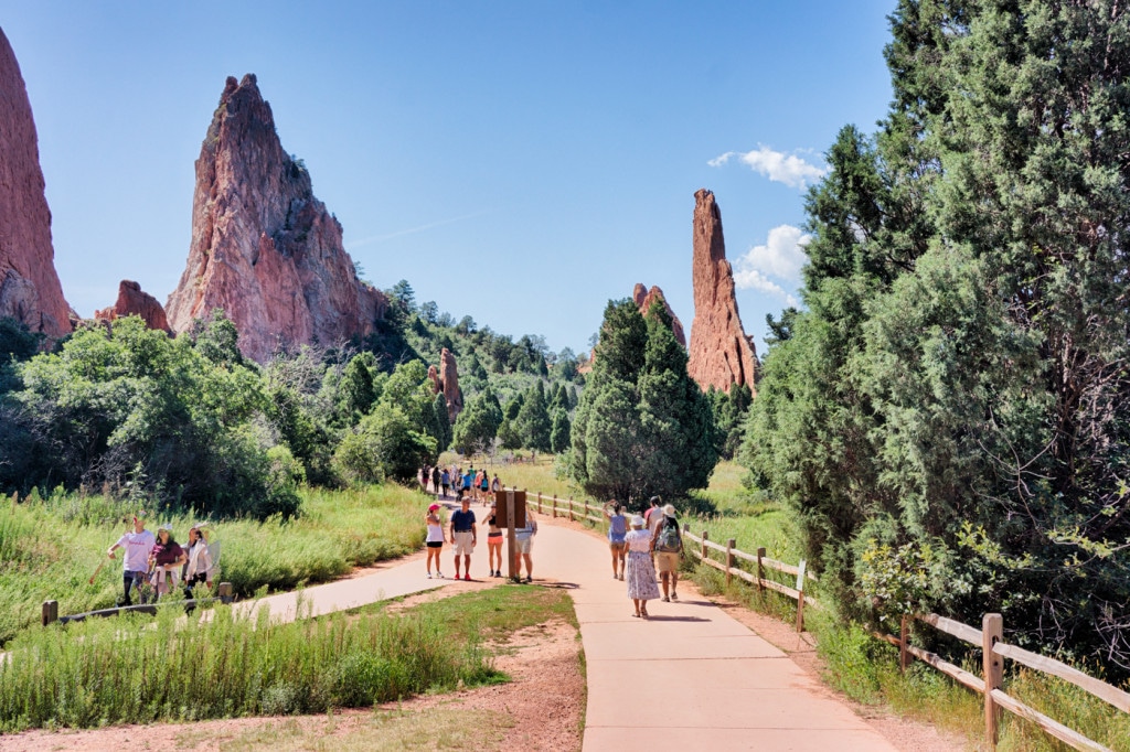 Garden of the Gods paved trail