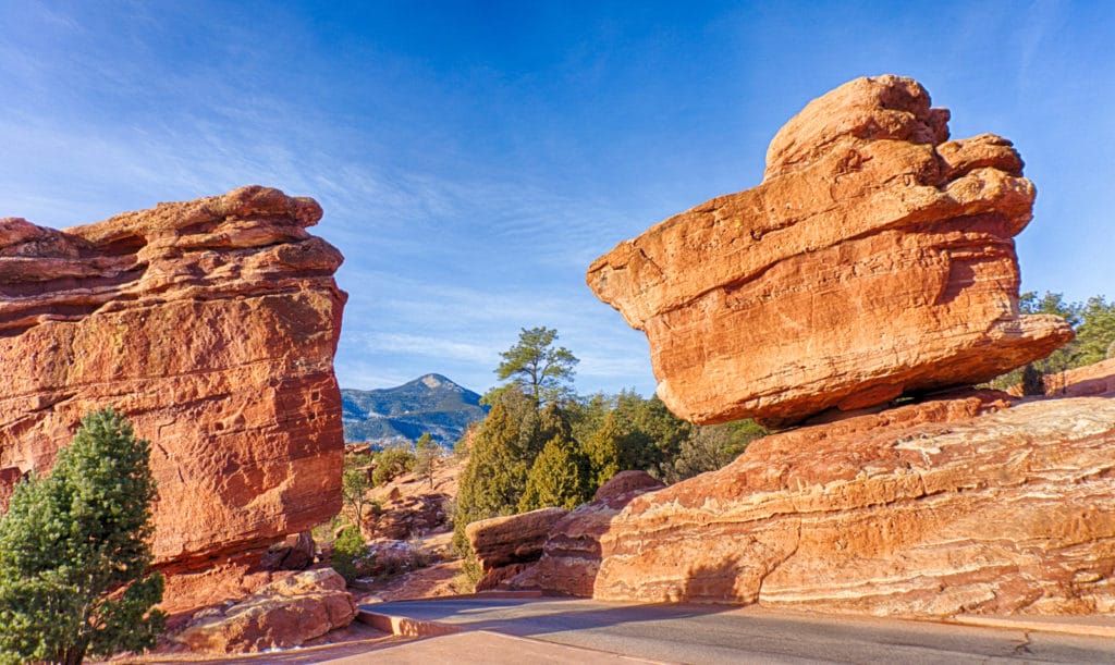 Balanced Rock Garden of the Gods Colorado Springs