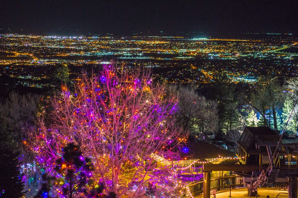 Electric Safari Cheyenne Mountain Zoo - View of Colorado Springs