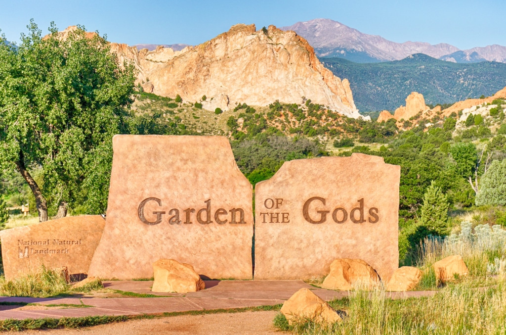 Garden of the Gods Entrance