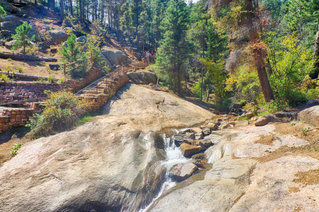 Hiking to Silver Cascade Falls