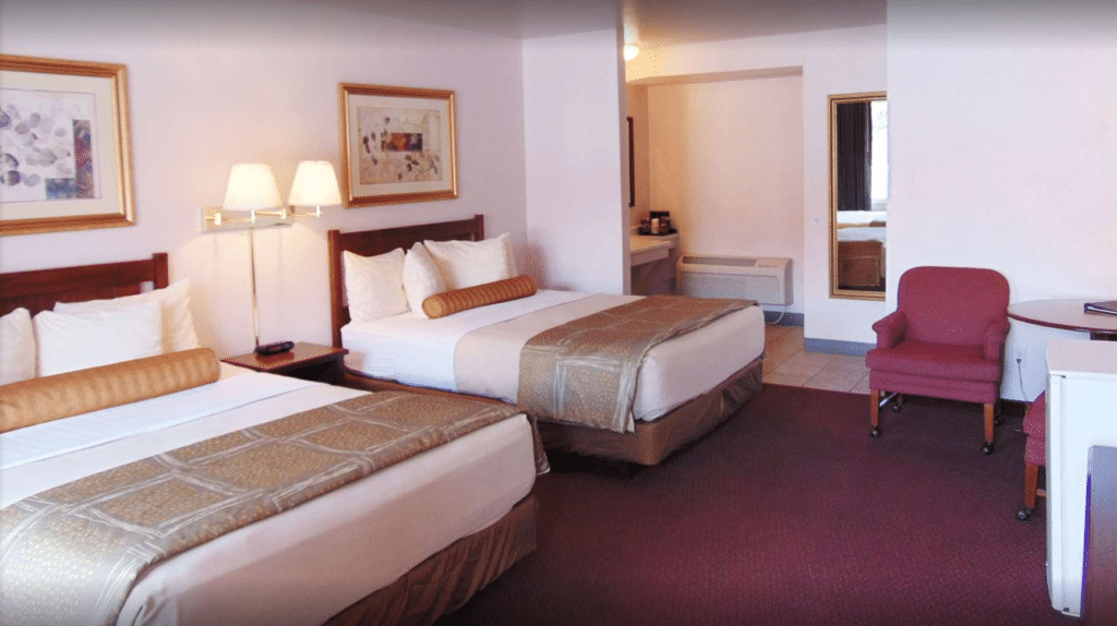 Magnuson Hotel room Colorado Springs