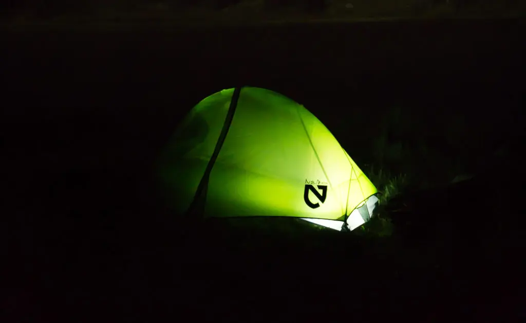Tent camping Cheyenne Mountain